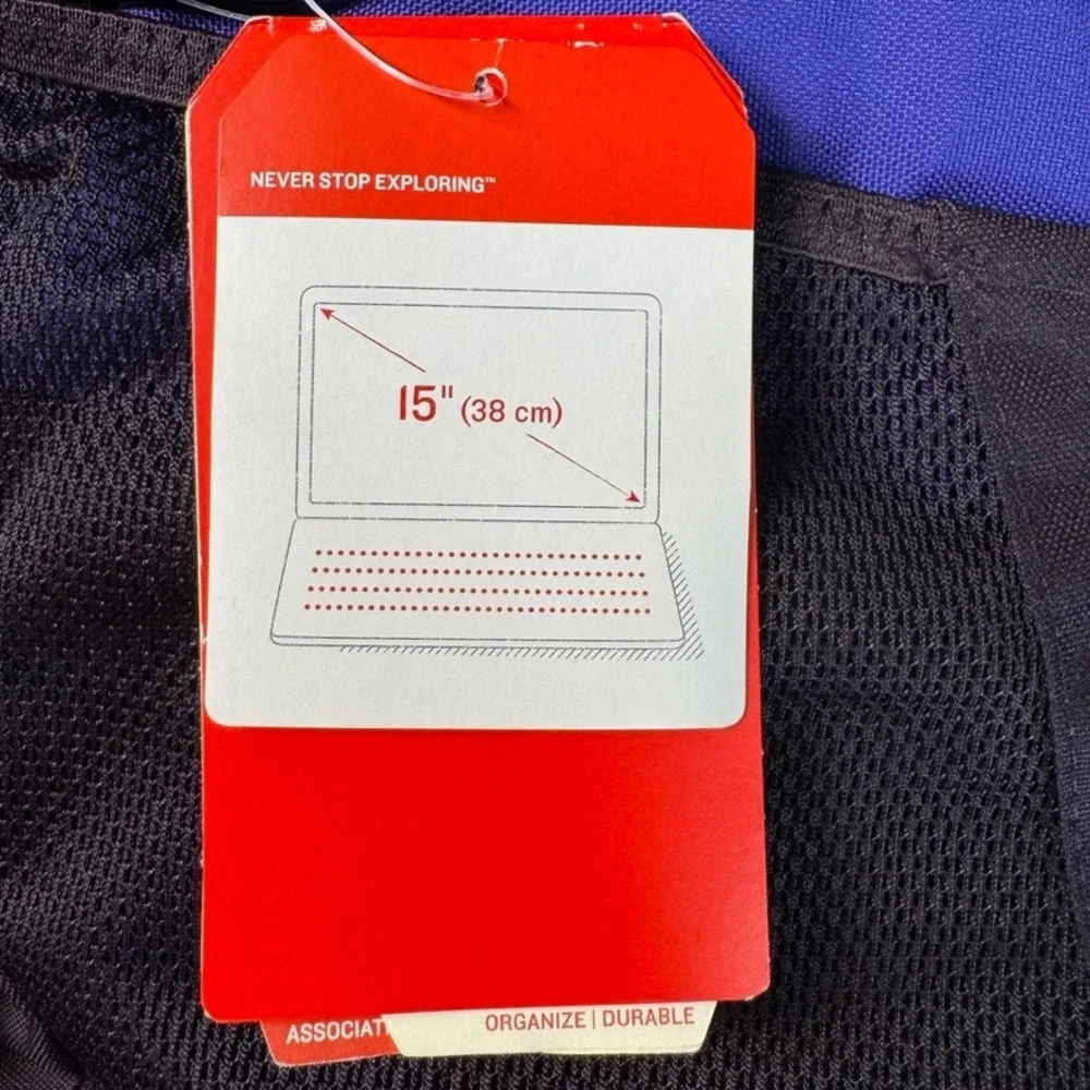 NWT The North Face Vault Backpack Purple Blue Cosmopolitan Las Vegas Daypack NEW